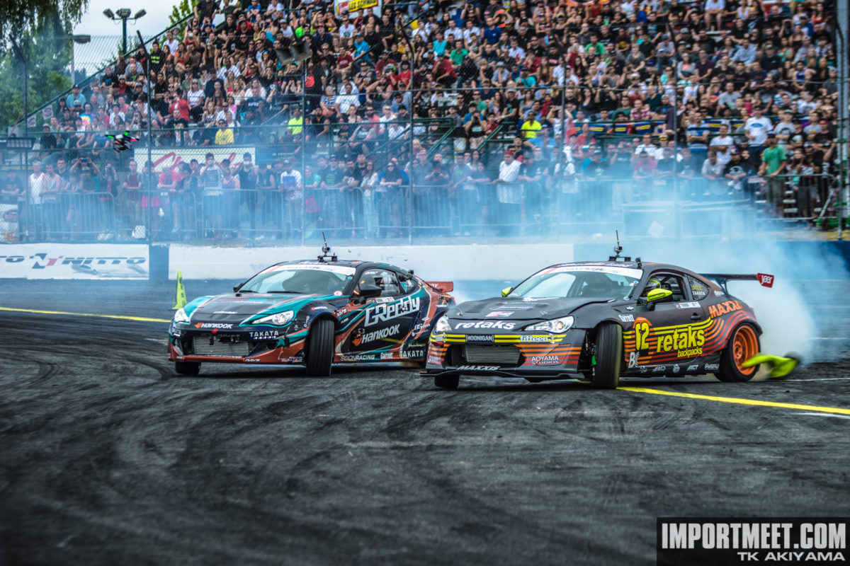 Formula Drift Seattle 2014 - Round 5 Competition Coverage | ImportMeet.com